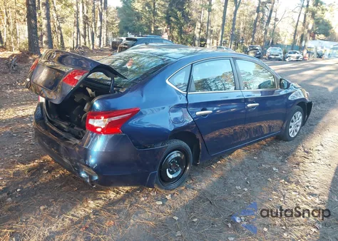 2019 Nissan Sentra S from USA, damaged, VIN 3N1AB7AP7KY210822
